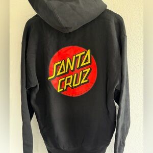 Men’s Santa Cruz zip up hoodie